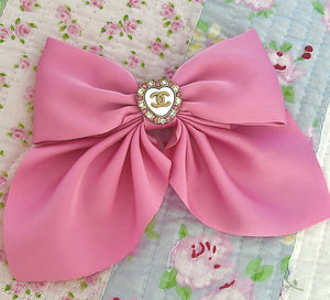 The Silk Hair Bows-4 color options