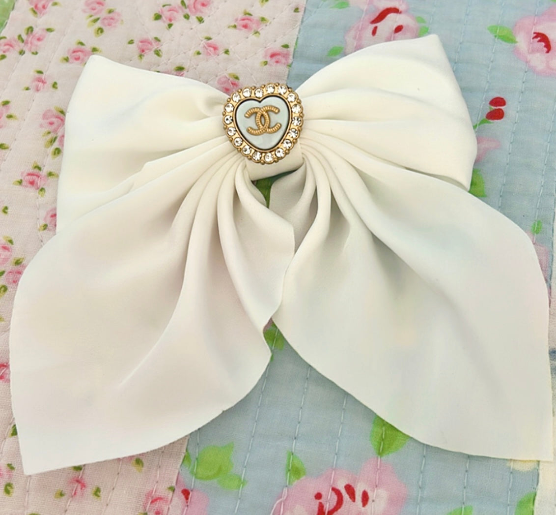 The Silk Hair Bows-4 color options