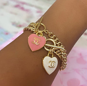 The Toggle and Heart Bracelet