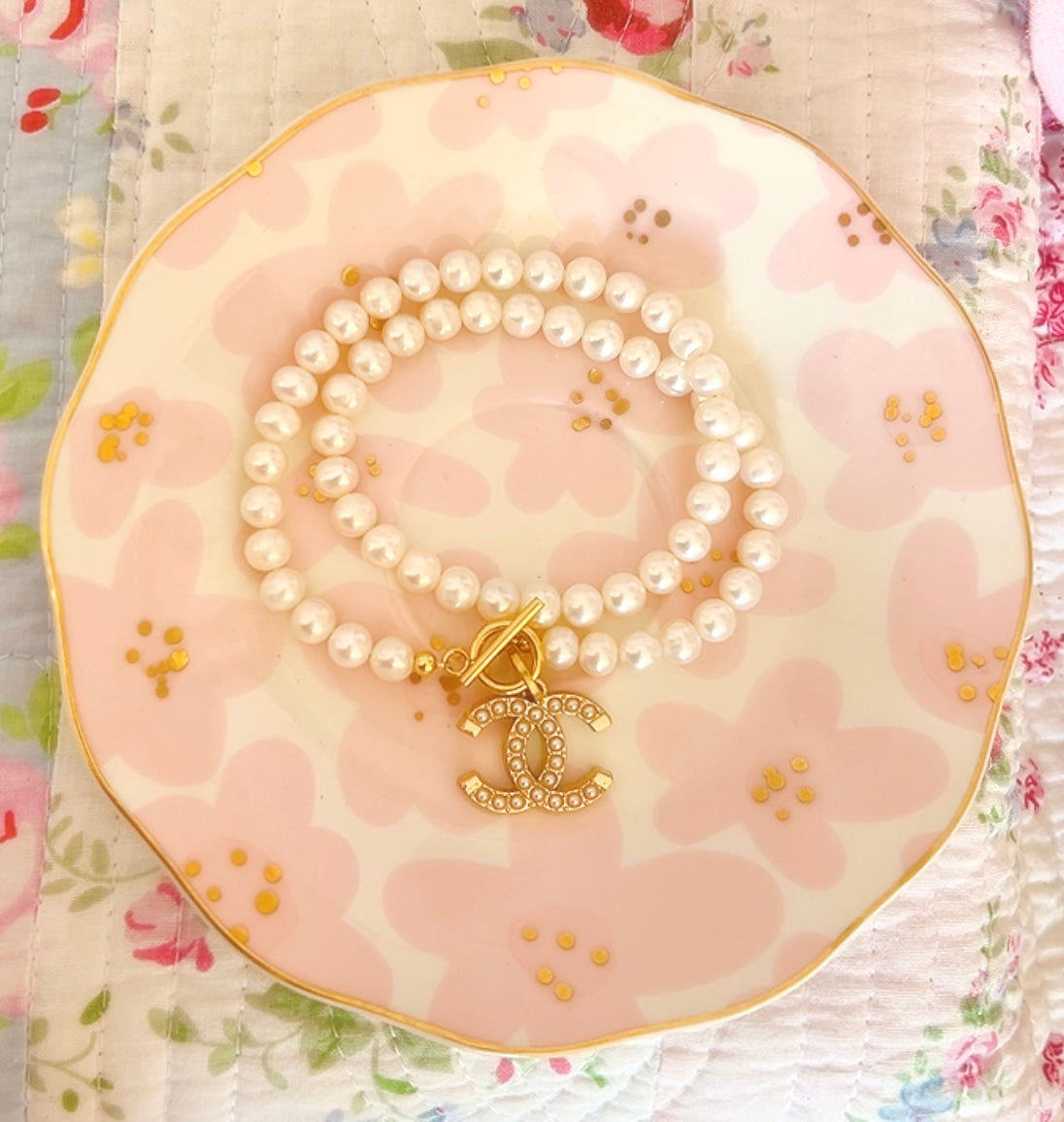 The Pearl Toggle Necklace- 2 options