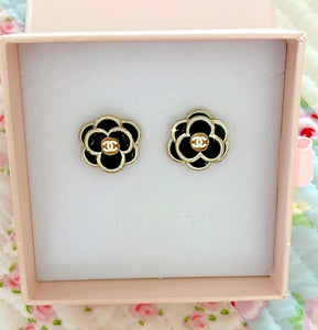 The Camellia Mini Earrings- 2 color options