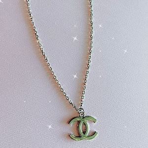The Classic Logo Necklace in Silver