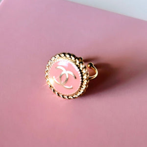 The Pink Medallion Ring