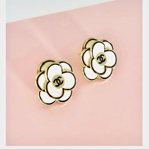 The Camellia Mini Earrings- 2 color options