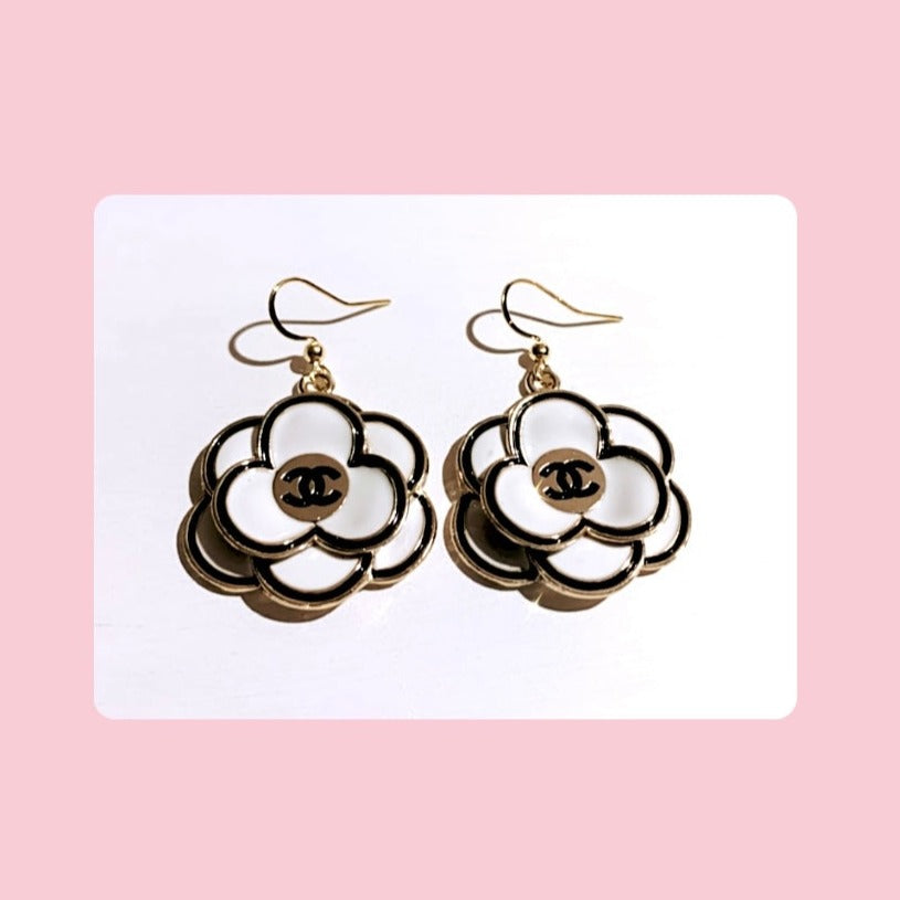 The Camellia Earrings