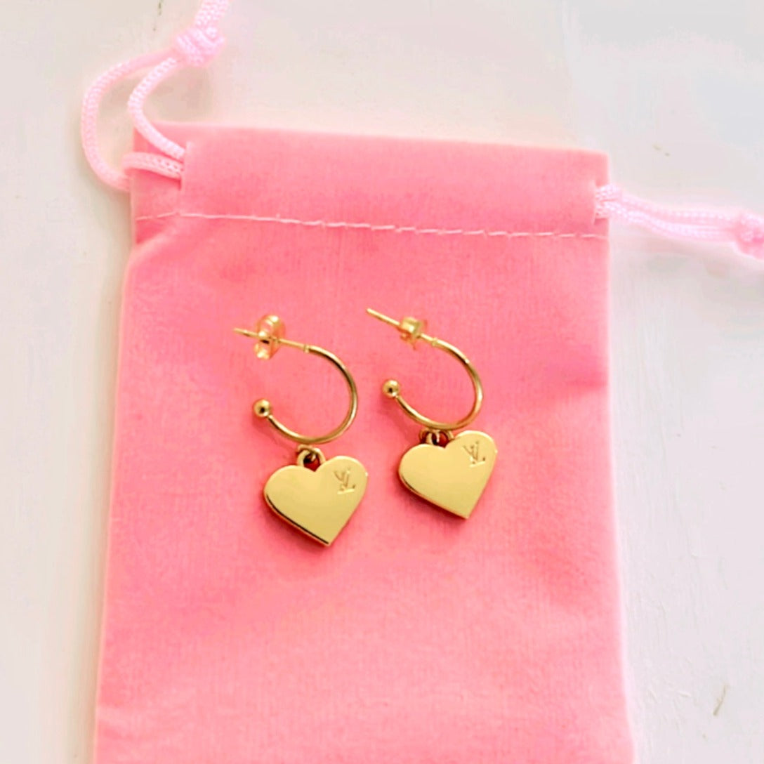 The Mini Heart Earrings